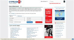 Desktop Screenshot of cyprusemployment.com