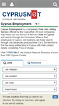 Mobile Screenshot of cyprusemployment.com